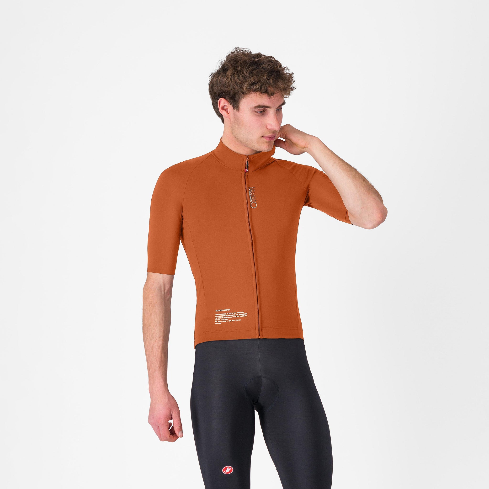 Castelli Do.Di.Ci. Short Sleeve Jacket – Mocha