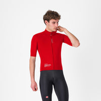 Castelli Do.Di.Ci. Short Sleeve Jacket – Rich red