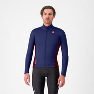 Castelli Entrata 2 Jacket – belgian blue/bordeaux