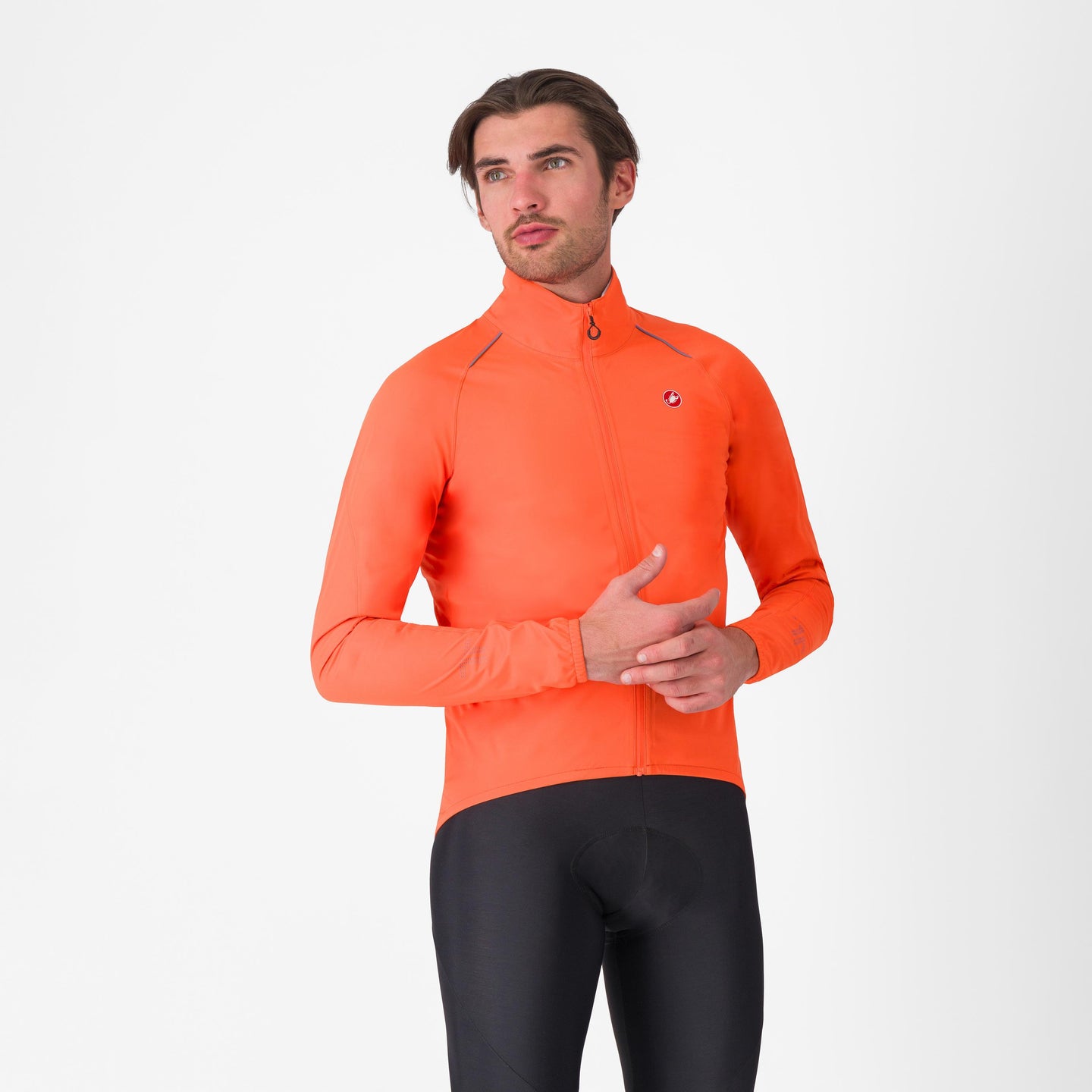 Castelli Emergency 3 Rain Jacket – brilliant orange