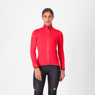 Castelli Alpha 150 W Jacket – hibiscus/black