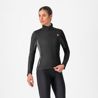 Castelli Entrata 2 W Jacket – light black/dark gray
