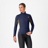 Castelli Entrata 2 W Jacket – belgian blue/olive green