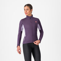 Castelli Entrata 2 W Jacket – Night shade/Purple mist