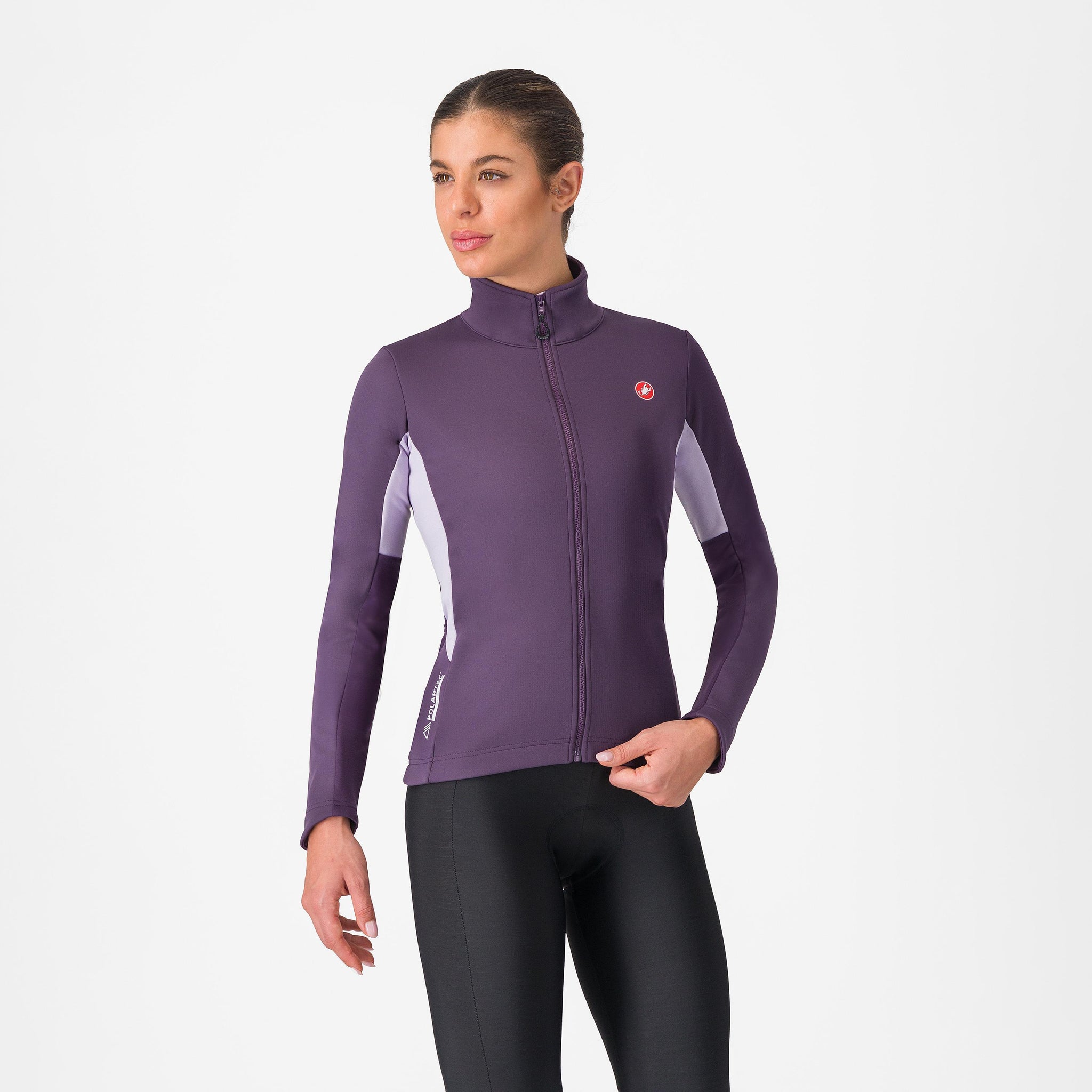 Castelli Entrata 2 W Jacket – Night shade/Purple mist