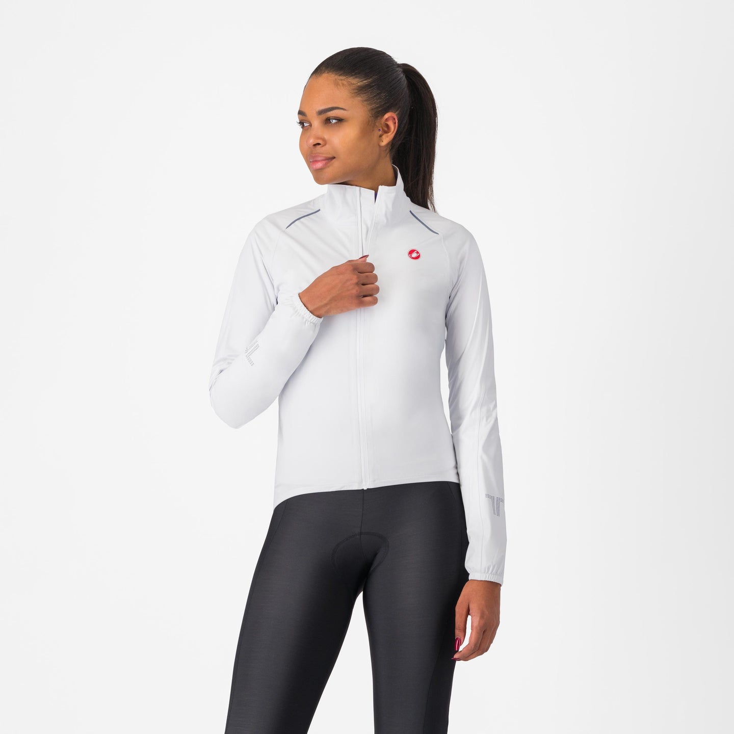 Castelli Emergency 3 W Rain Jacket – white