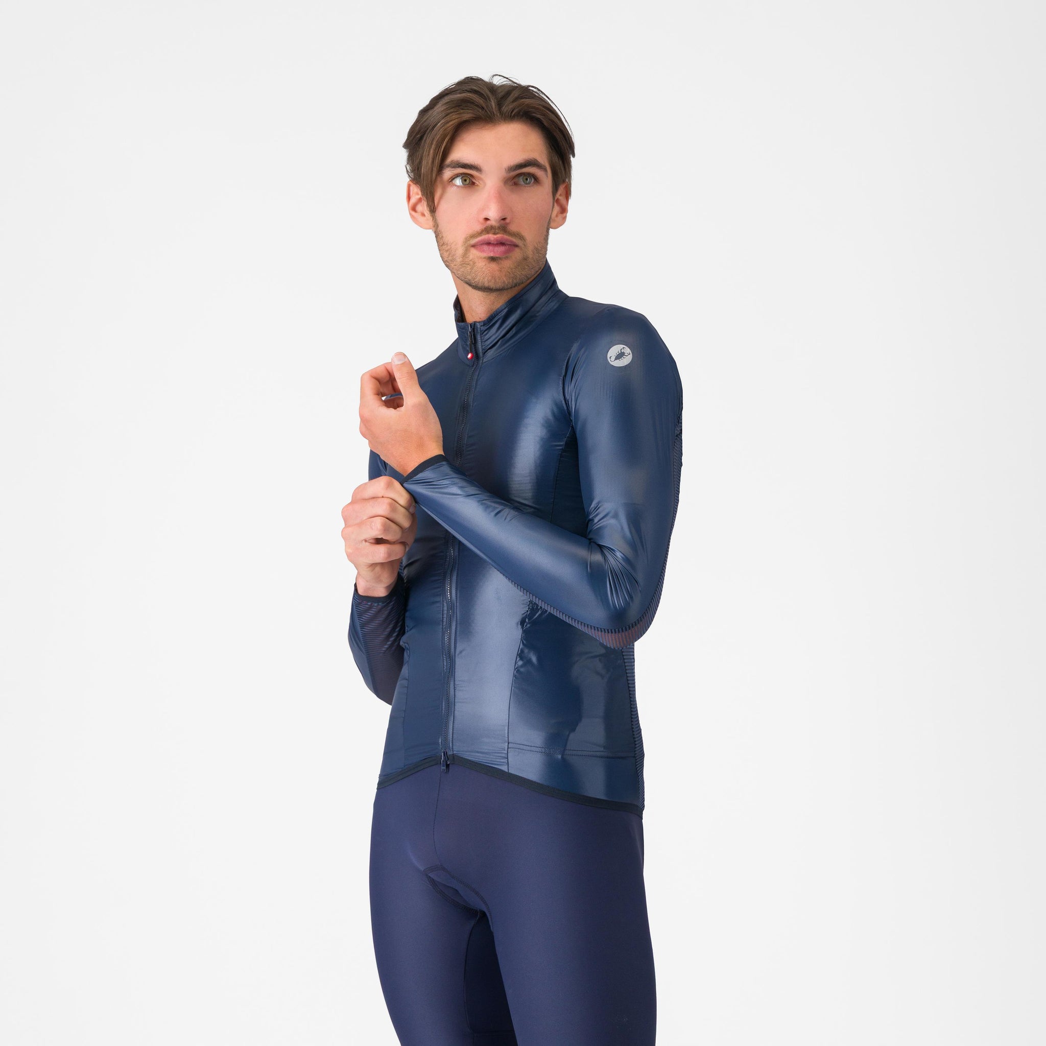 Castelli Aria Shell 2 Jacket – belgian blue