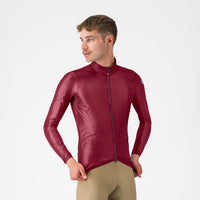 Castelli Aria Shell 2 Jacket – deep bordeaux