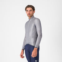 Castelli Aria Shell 2 Jacket – silver gray/dark gray