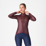 Castelli Aria Shell 2 W Jacket – deep bordeaux