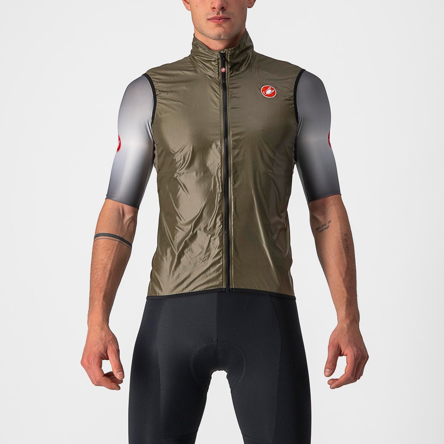 Castelli Aria Vest – moss brown