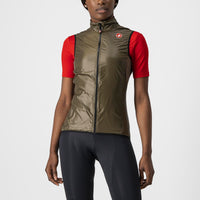 Castelli Aria W Vest – moss brown