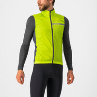 Castelli Squadra Stretch Vest – electric lime/dark gray