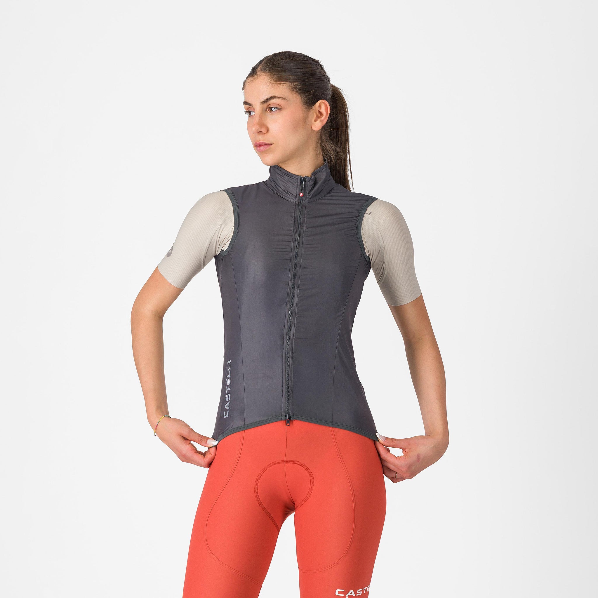 Castelli Aria 2 W Vest – Dark Gray