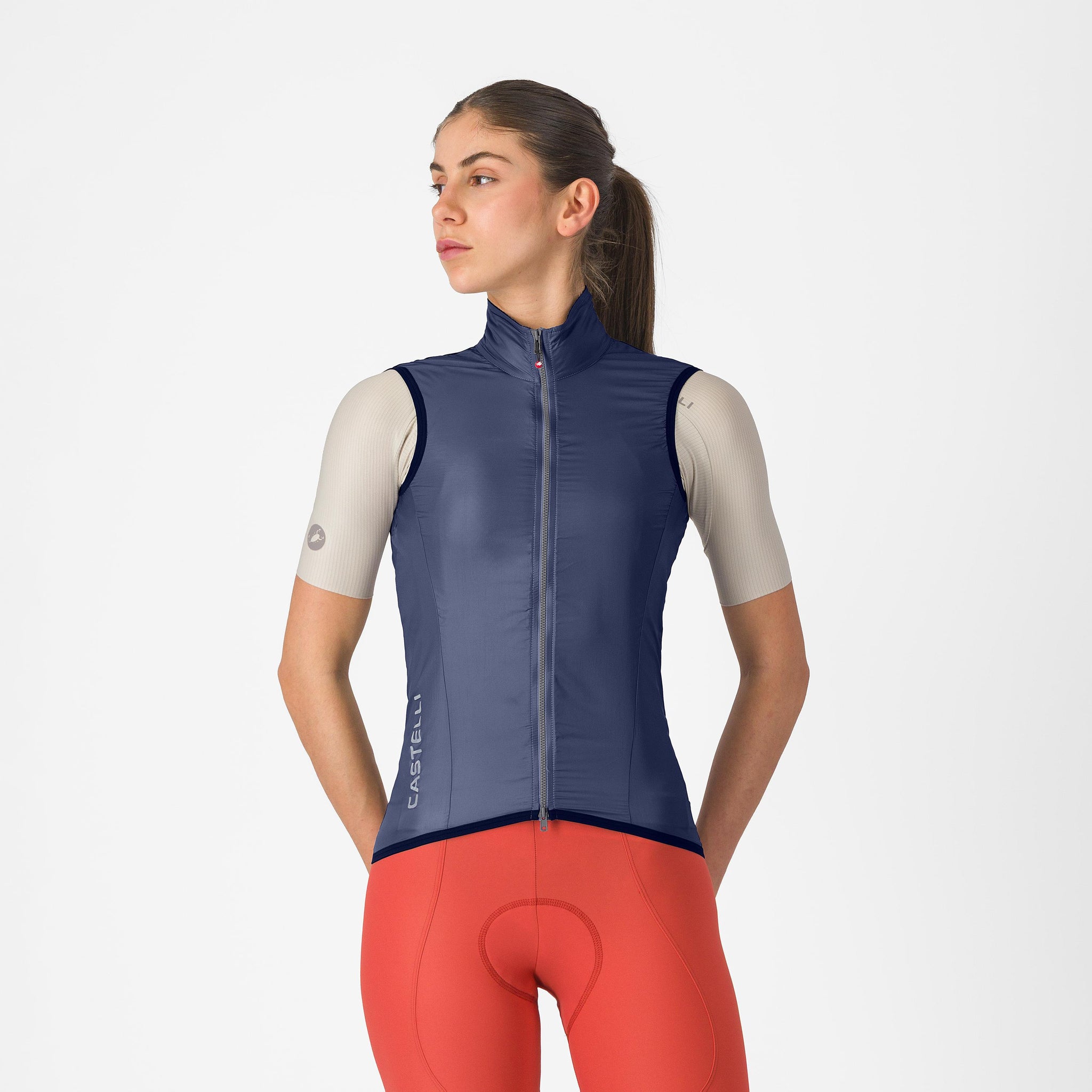 Castelli Aria 2 W Vest – belgian blue