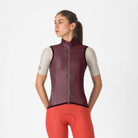 Castelli Aria 2 W Vest – deep bordeaux