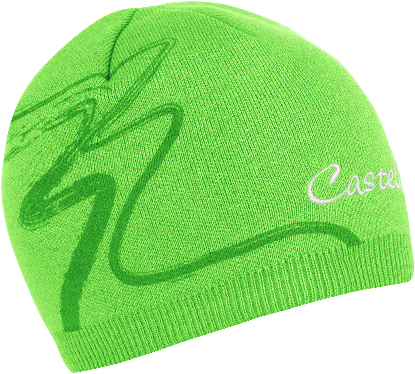 Castelli Cortina Knit Cap - Women's – Green Fluo