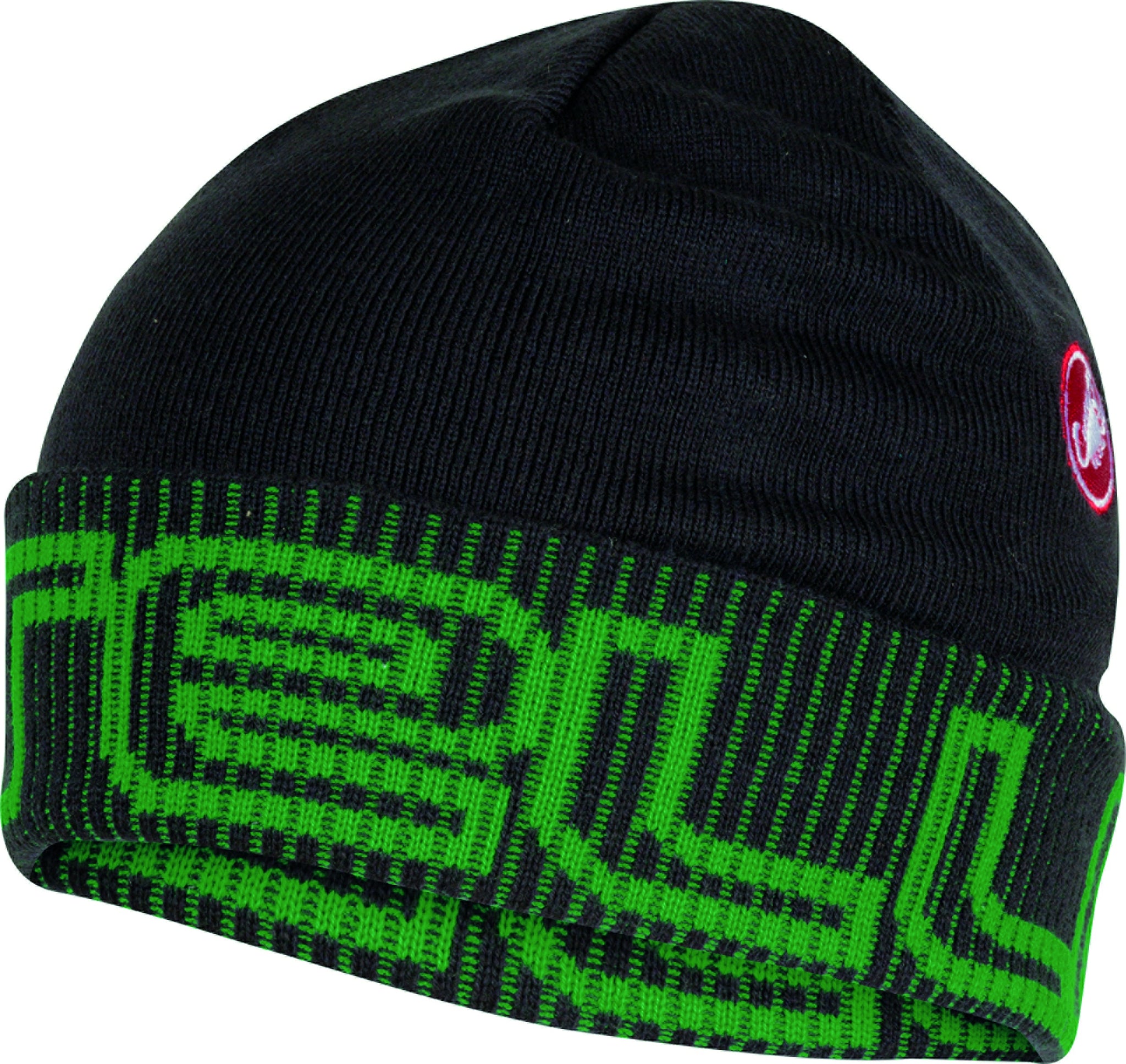 Castelli Isteria Beanie – Anthracite/Green