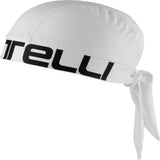 Castelli Bandana – White/Black