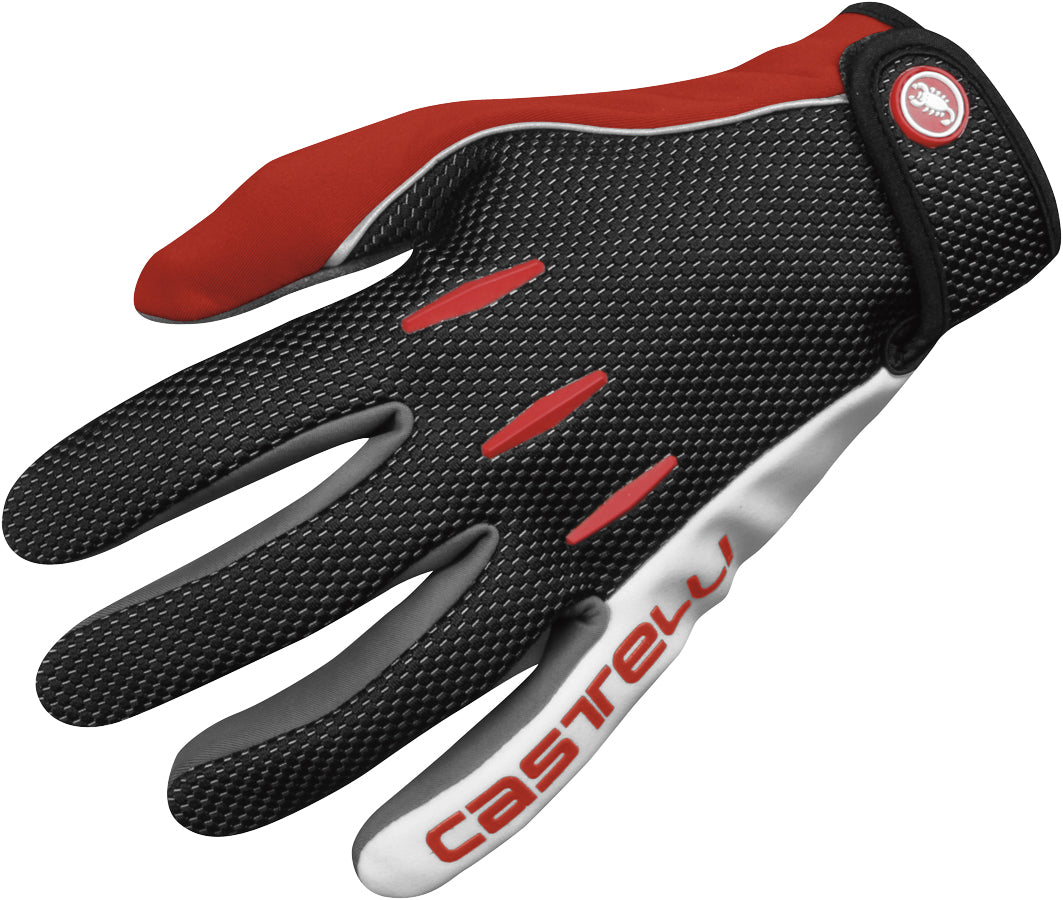 Castelli CW.5.0 Glove – White/Red