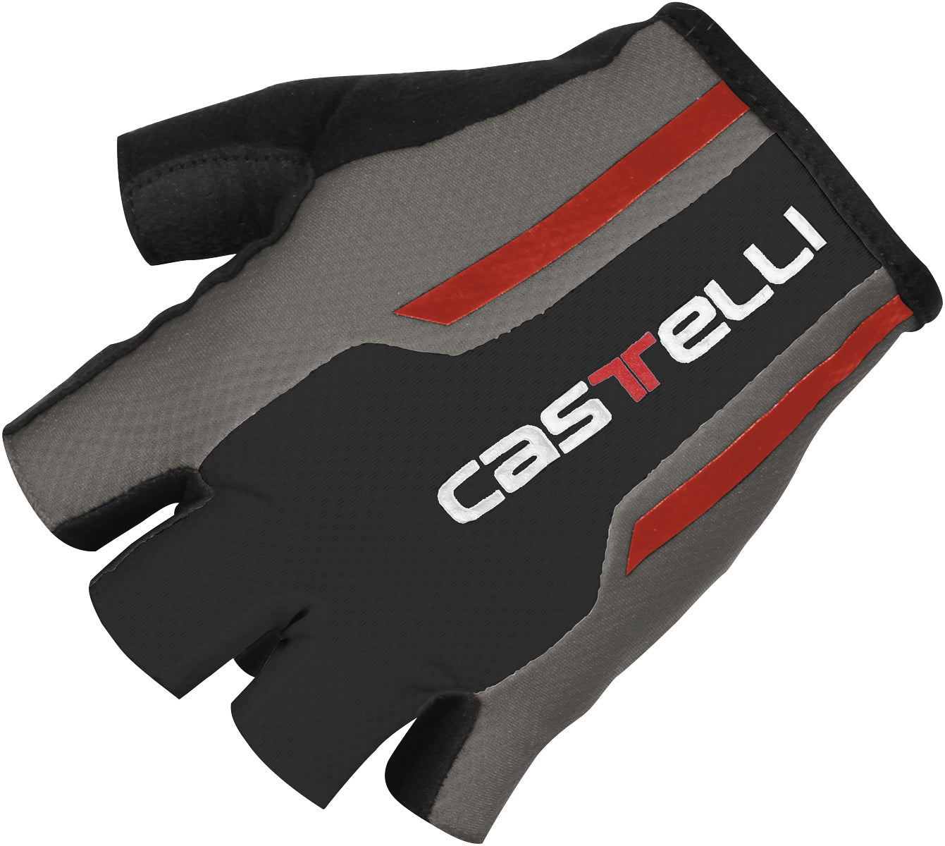 Castelli S. Due. 1 Glove – Anthrct/Blk/Red