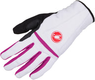 Castelli Cromo Glove - Women's – White/ Magenta