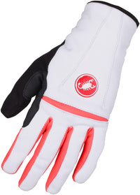 Castelli Cromo Glove - Women's – White/Coral
