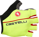 Castelli Circuito Glove – yellow fluo/red