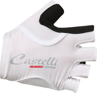 Castelli Rosso Corse Pave W Glove – White/Black