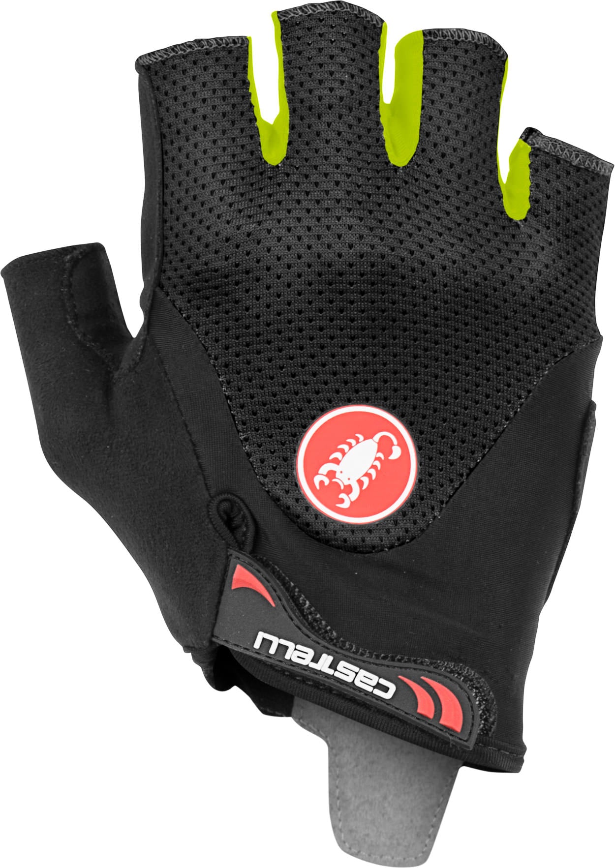 Castelli Arenberg Gel 2 Glove – balck/yellow fluo
