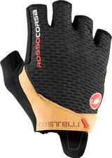 Castelli Rosso Corsa Pro V Glove – black/tan