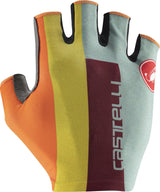 Castelli Competizione 2 Glove – defender green/dark red/bordeaux/passion fruit/sca
