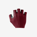 Castelli Espresso Glove – deep bordeaux