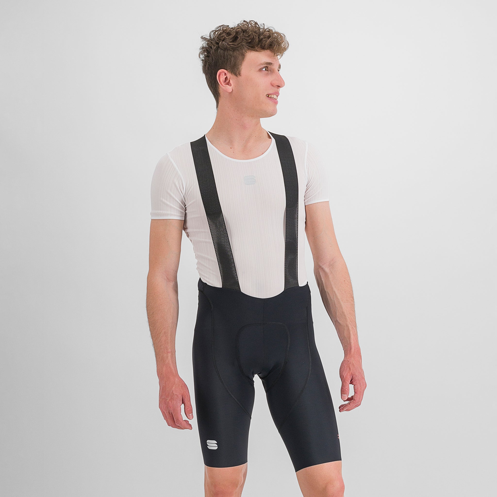 Sportful Classic Bibshort – black chili red