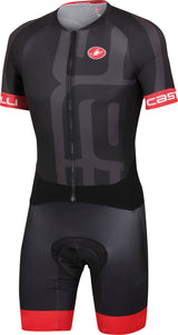 Castelli Sanremo 3.0 Speed Suit - 2015 – Black/Turbulence/Red