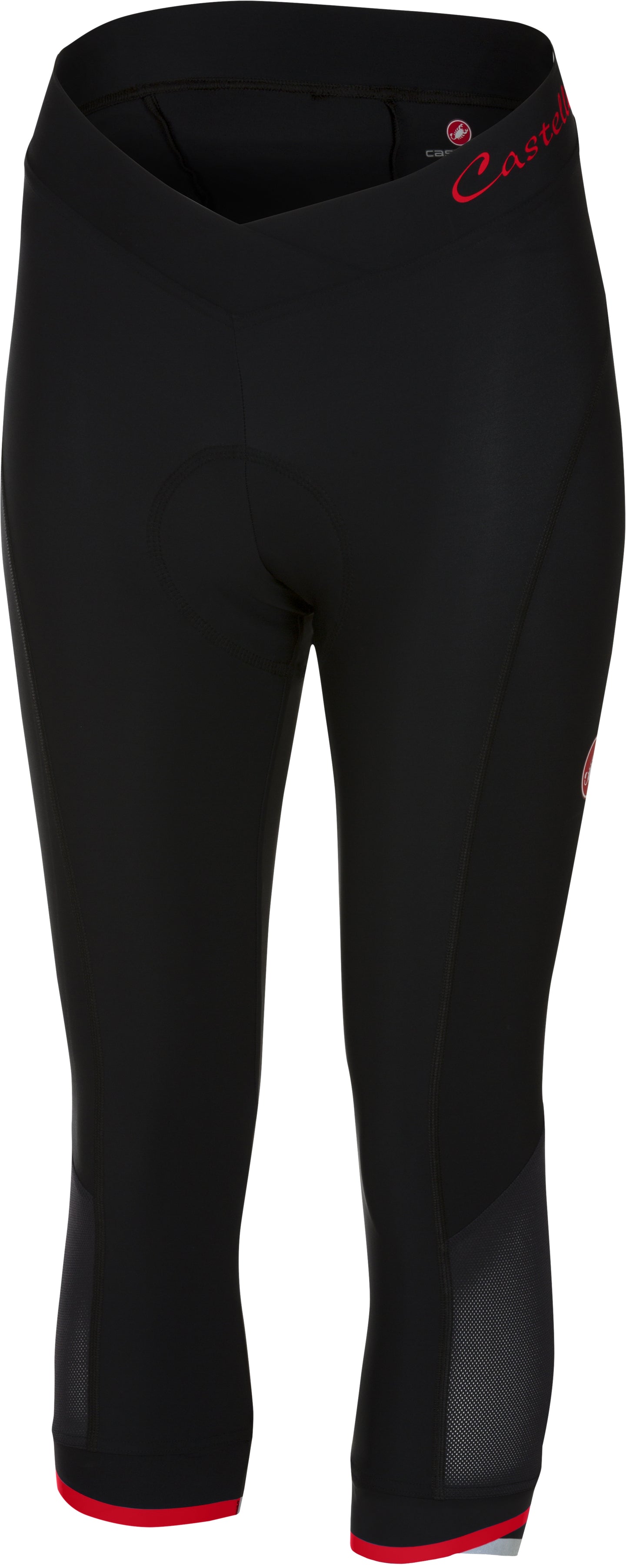 Castelli Vista Knicker – Black/Red