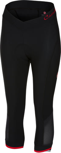 Castelli Vista Knicker – Black/Red