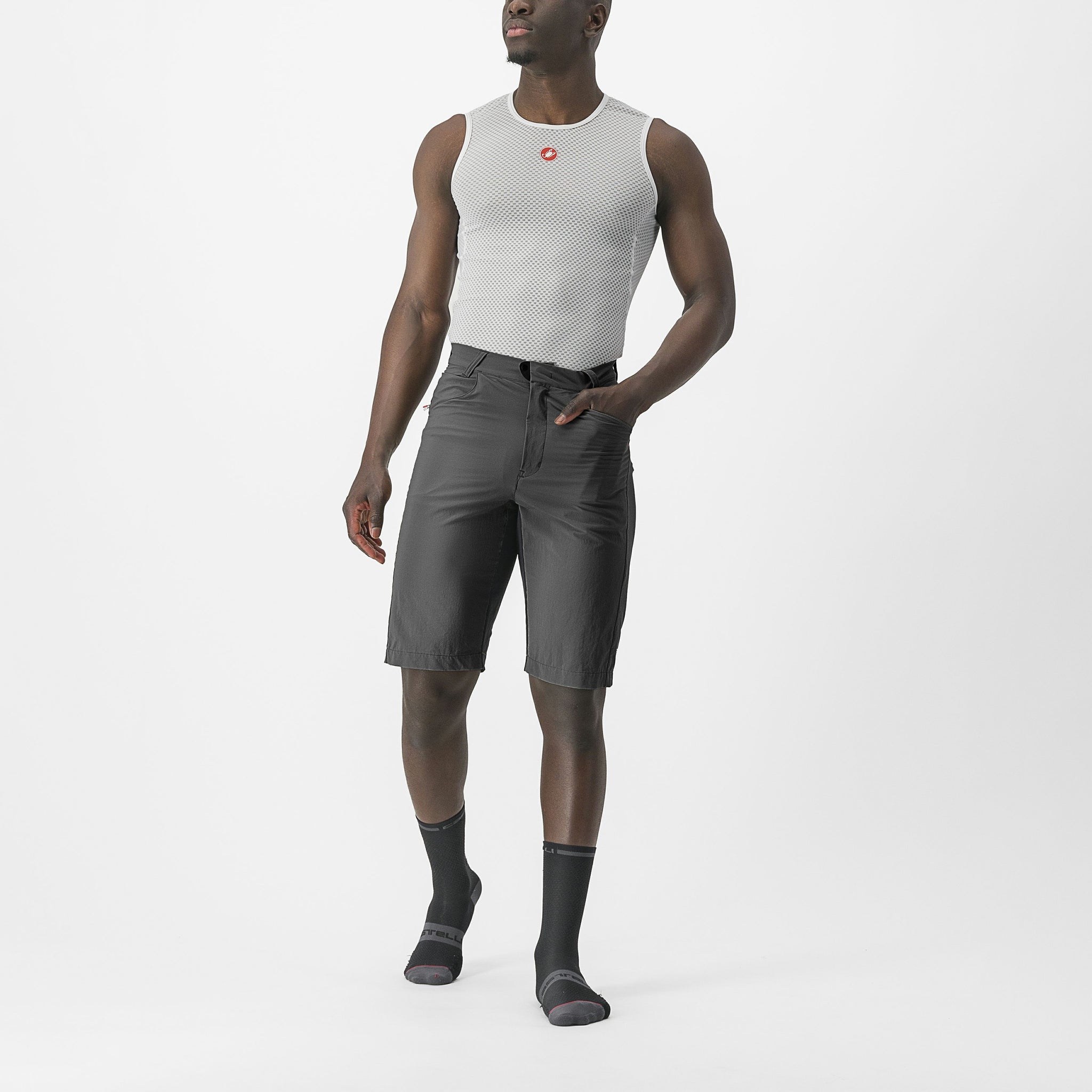 Castelli Unlimited Baggy Short – dark gray/black