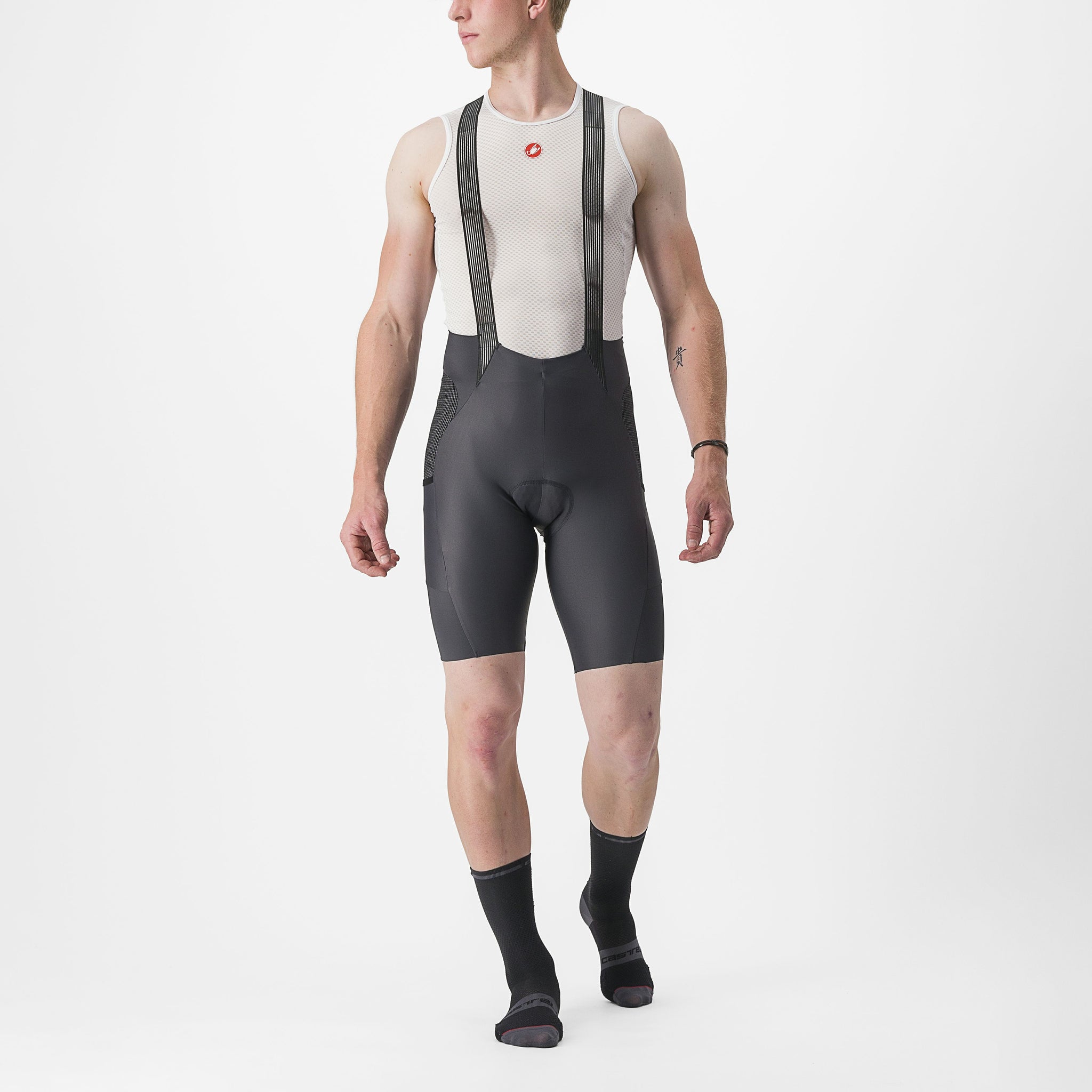 Castelli Free Unlimited Bibshort – Dark Gray