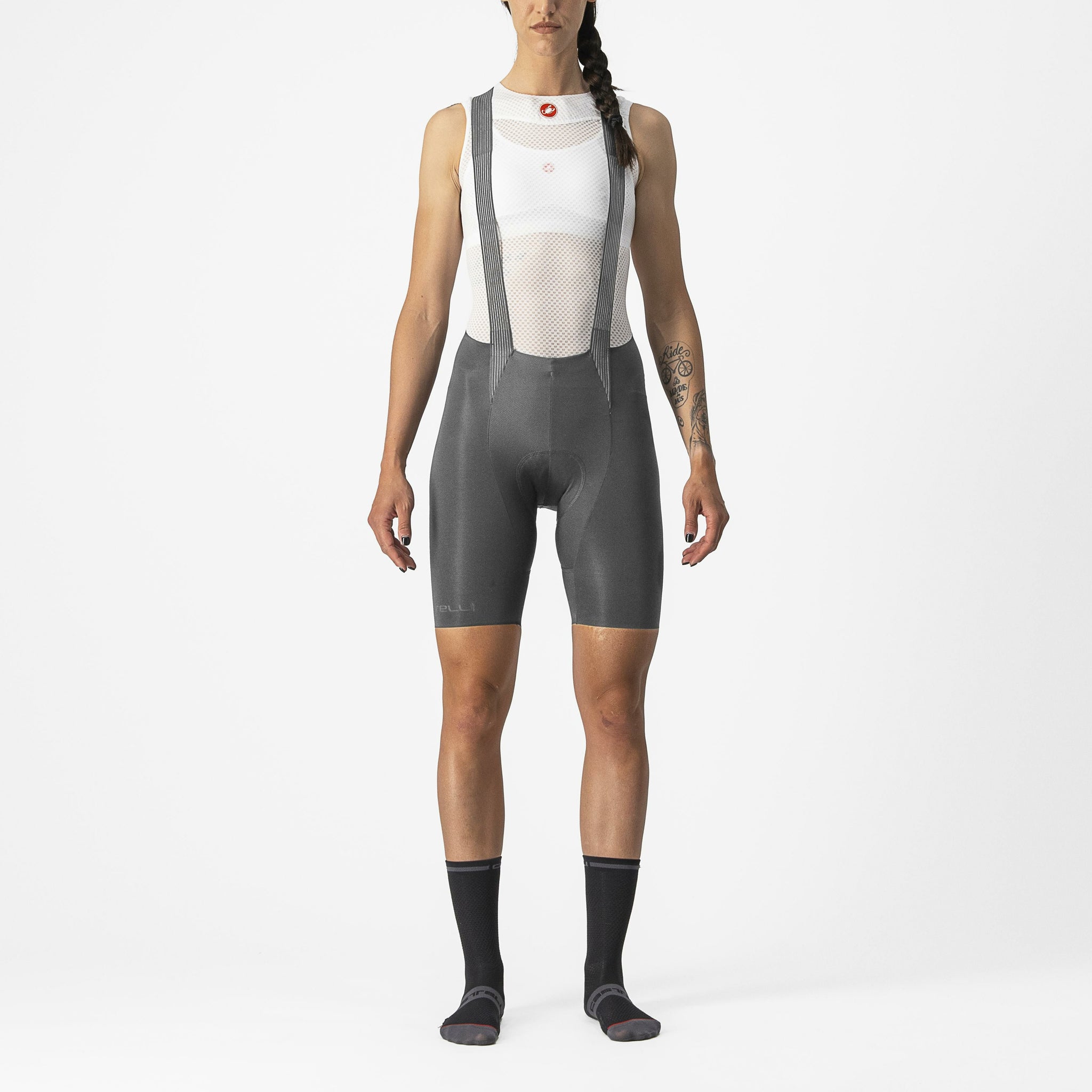 Castelli Free Aero RC W Bibshort – gunmetal gray
