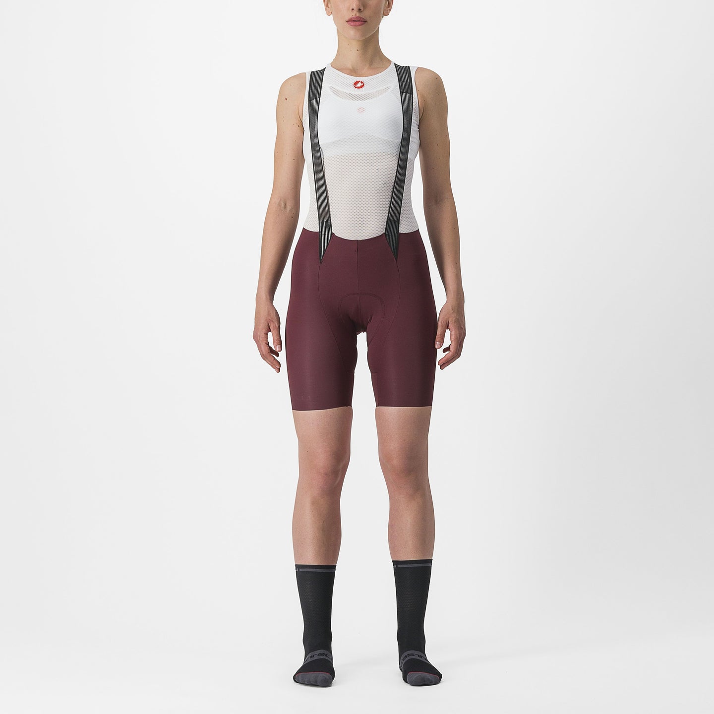 Castelli Free Aero RC W Bibshort – deep bordeaux