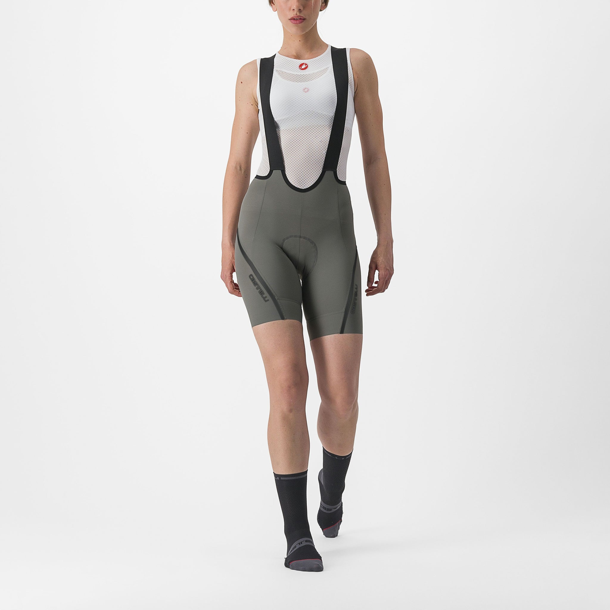 Castelli Velocissima 3 Bibshort – gunmetal gray/dark gray