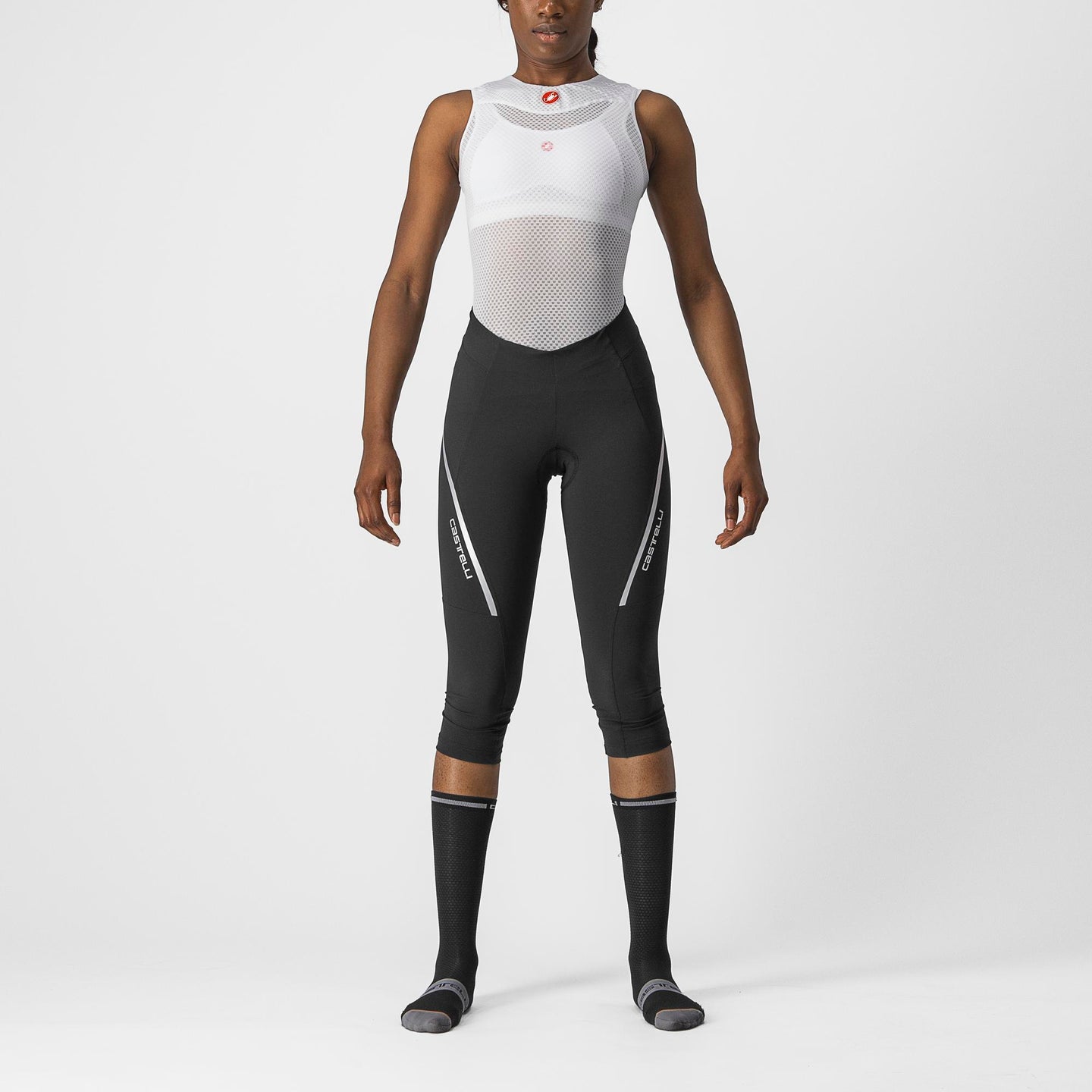 Castelli Velocissima 3 Knicker – Black/Silver