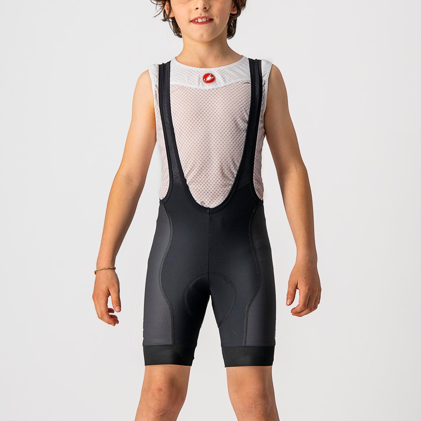 Castelli Jr Competizione Bibshort – Black/White