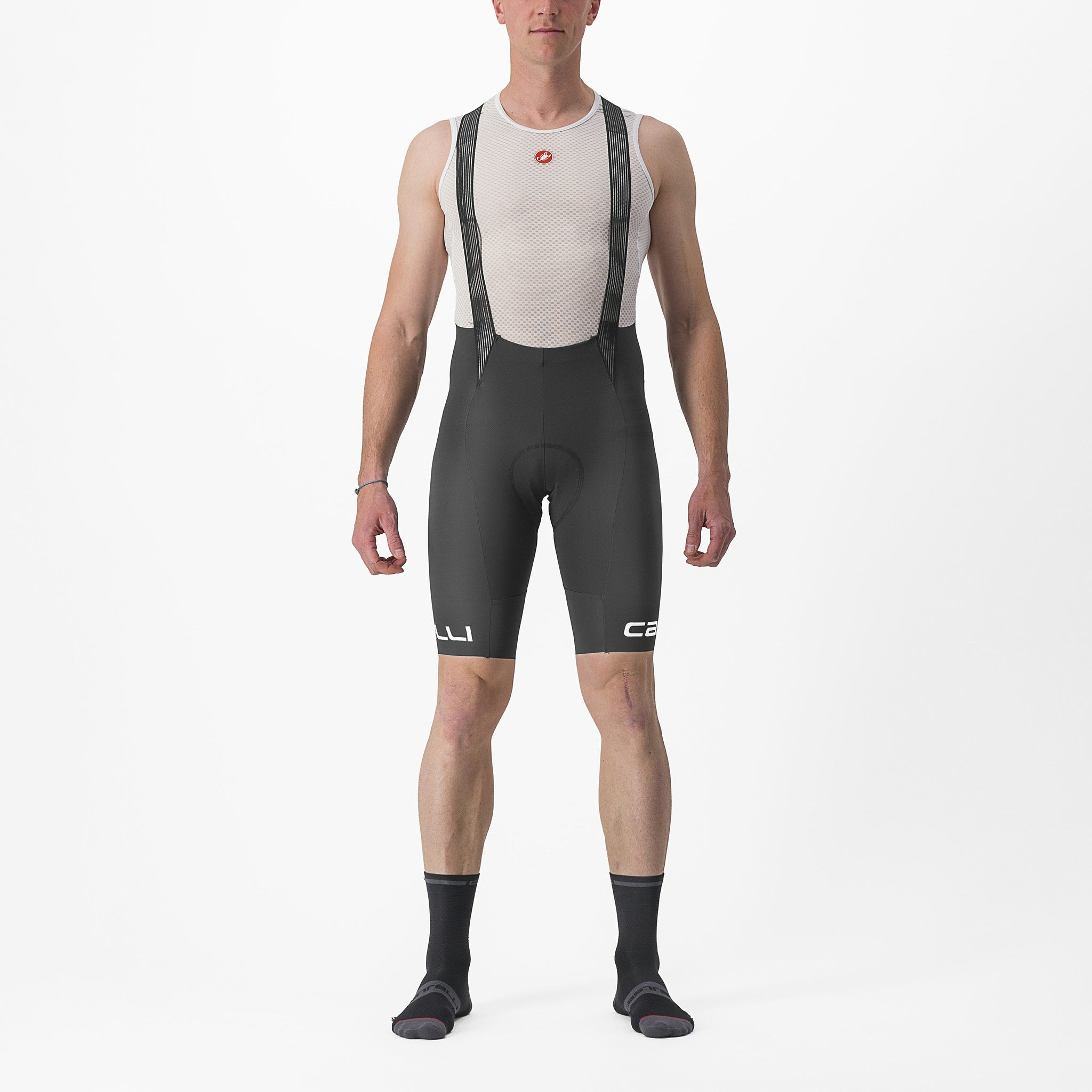 Castelli Free Aero RC Classic Bibshort – Black/White