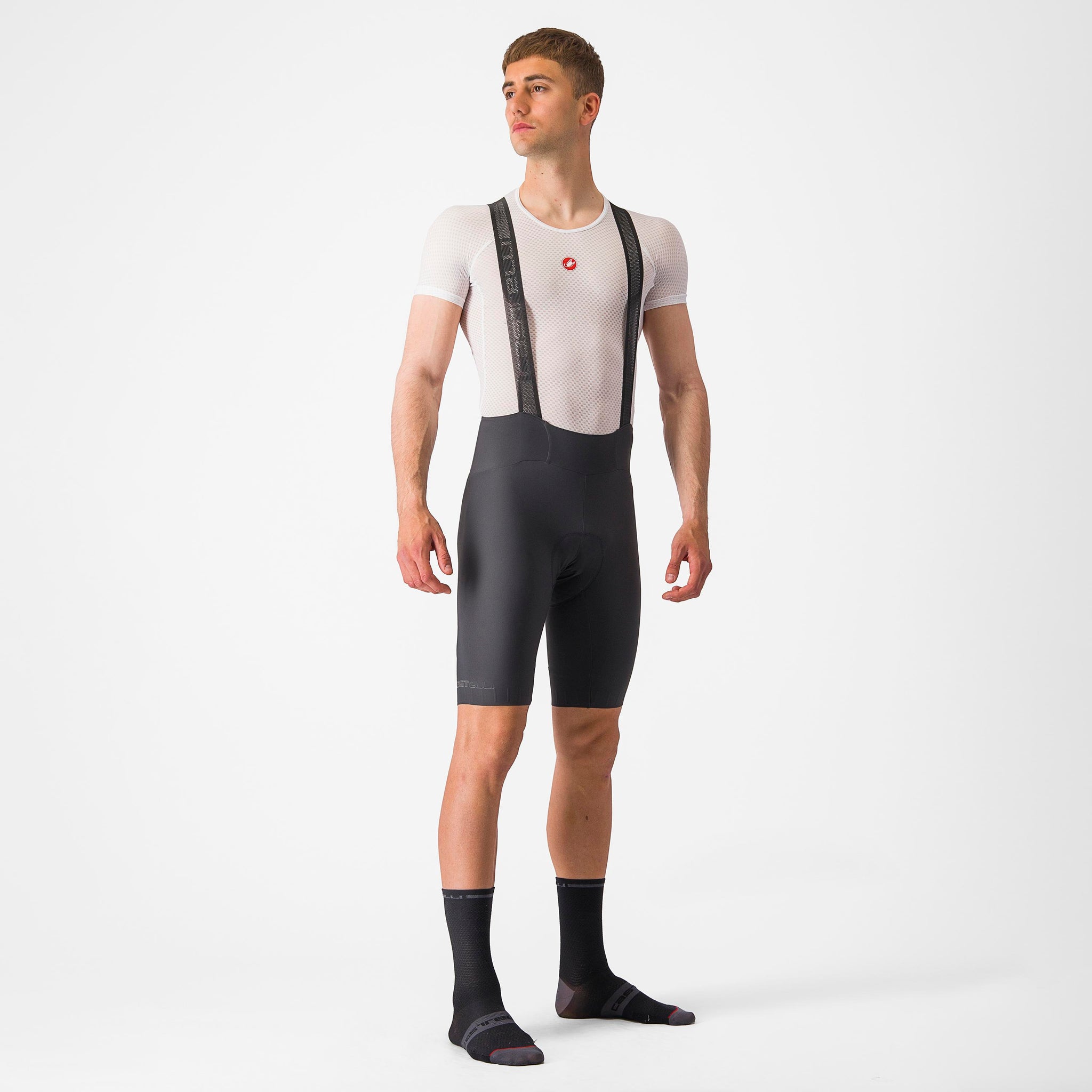 Castelli Espresso Bibshort – Dark Gray