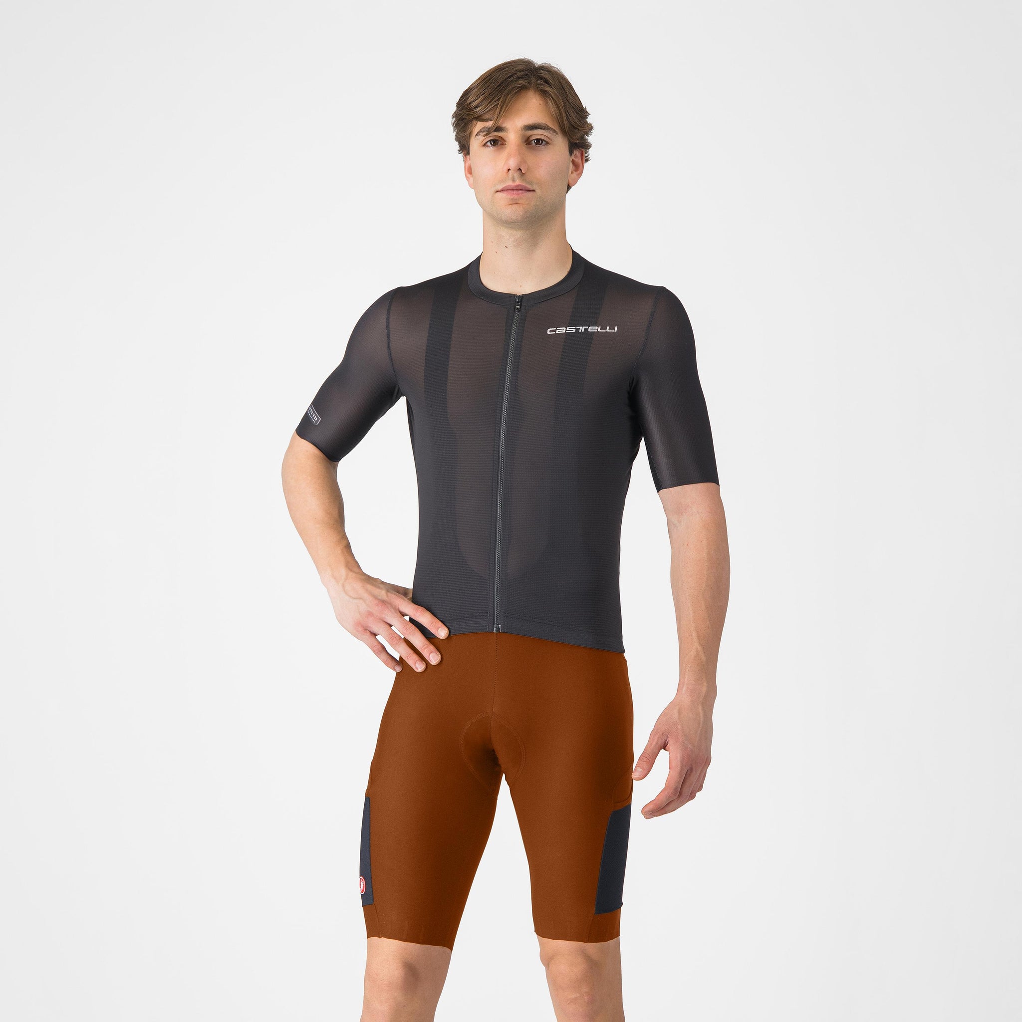 Castelli Unlimited Endurance Bibshort – deep mocha