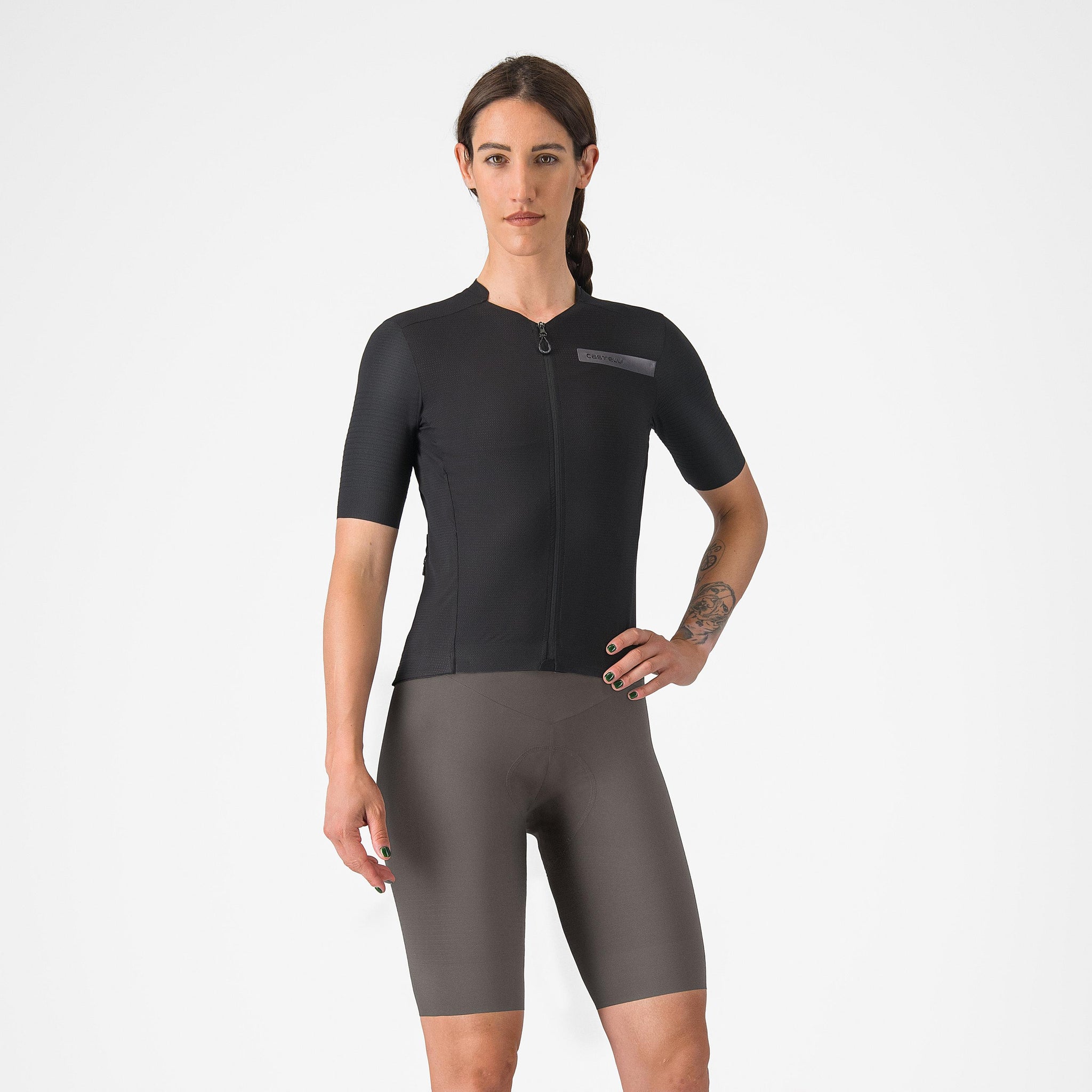 Castelli Premio Evo W DT Bibshort – smoky gray