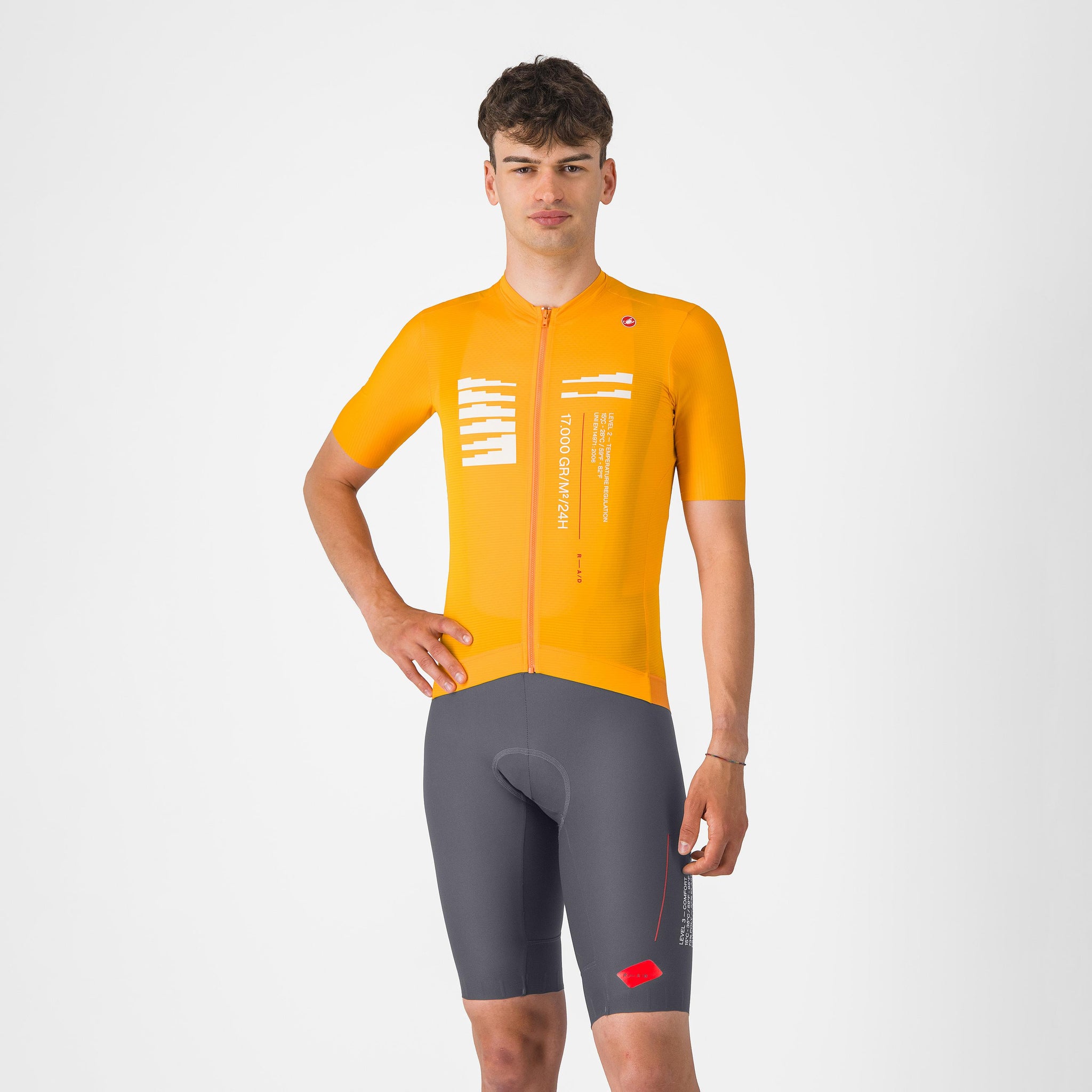 Castelli Espresso R-A/D Bibshort – smoky gray
