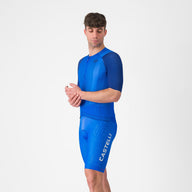 Castelli Free Aero Race S Kit Bibshort – azzurro italia/silver gray